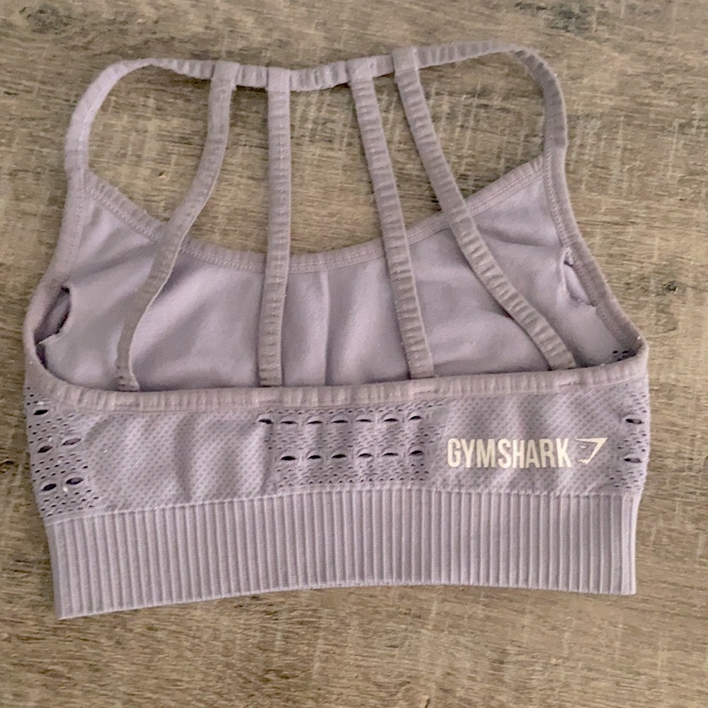 NEW Gymshark XS Sports Bra, Lilac - Picture 2 of 4